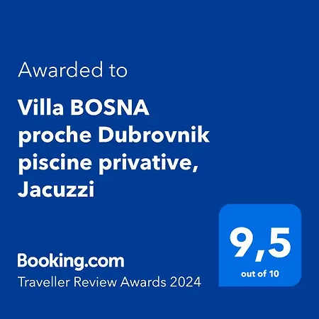 Willa Bosna Near Dubrovnik Very Beautiful Entirely Privatized Swimming Pool, Jacuzzi, Sauna, Billiard, Ping-pong Ivanica
